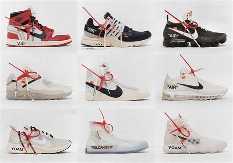 nike x off white history.